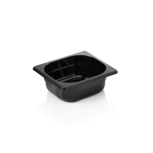 Was Germany GN Behälter GN 96 BLACK 1/6-065 mm, schwarz, Polycarbonat