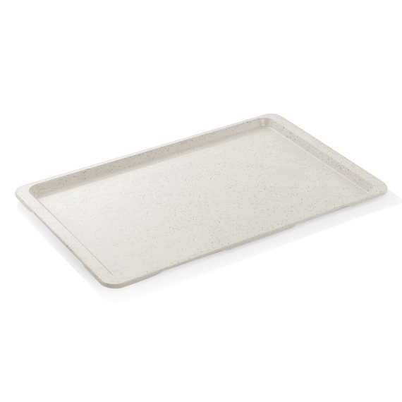 Was Germany EN Tablett TRAY 96, 53 x 37 cm, granitgrau, Polyesterfaserstoff Was Germany EN Tablett TRAY 96, 53 x 37 cm, granitgrau, Polyesterfaserstoff