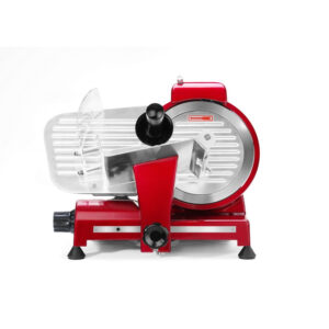 Hendi Aufschnittmaschine Profi Line 220 rote Sonderedition, Profi Line, 230V/280W, 506x435x(H)347mm