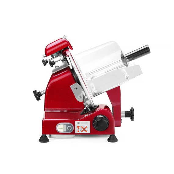 Hendi Aufschnittmaschine Profi Line 220 rote Sonderedition, Profi Line, 230V/280W, 506x435x(H)347mm 4 Hendi Aufschnittmaschine Profi Line 220 rote Sonderedition, Profi Line, 230V/280W, 506x435x(H)347mm