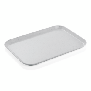 Was Germany Tablett TRAY 97, 45,5 x 35,5 cm, hellgrau, Polyesterfaserstoff