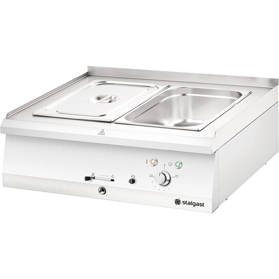 Stalgast Elektro-Bain-Marie 2x GN 1/1, Tischgerät aus Edelstahl, Serie 700 ND Stalgast Elektro-Bain-Marie 2x GN 1/1, Tischgerät aus Edelstahl, Serie 700 ND