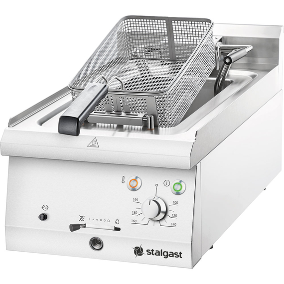 Stalgast Elektro-Fritteuse als Tischgerät Serie 700 ND, Einzel-Fritteuse, 400x700x250 mm (BxTxH) Stalgast Elektro-Fritteuse als Tischgerät Serie 700 ND, Einzel-Fritteuse, 400x700x250 mm (BxTxH)