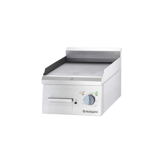 Stalgast Edelstahl Elektro-Griddleplatte als Tischgerät, 400x700 mm, glatte Grillfläche, Serie 700 ND Stalgast Edelstahl Elektro-Griddleplatte als Tischgerät, 400x700 mm, glatte Grillfläche, Serie 700 ND