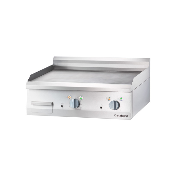 Stalgast Edelstahl Elektro-Griddleplatte als Tischgerät, 800x700 mm, glatte Grillfläche, Serie 700 ND Stalgast Edelstahl Elektro-Griddleplatte als Tischgerät, 800x700 mm, glatte Grillfläche, Serie 700 ND