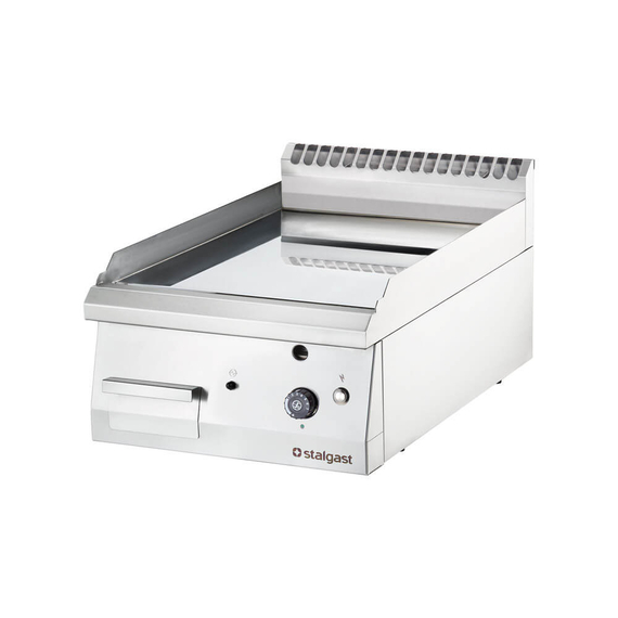 Stalgast Gas-Griddleplatte glatt, verchromt, Tischgerät, Serie 700 ND, 400x700x250 mm (BxTxH) Stalgast Gas-Griddleplatte glatt, verchromt, Tischgerät, Serie 700 ND, 400x700x250 mm (BxTxH)