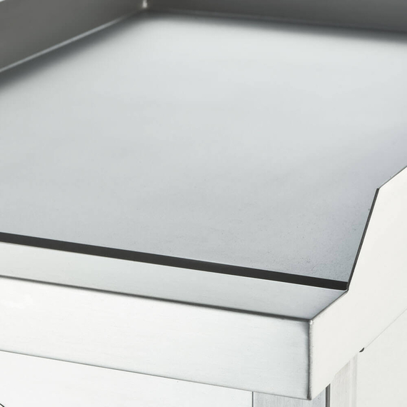 Stalgast Gas-Griddleplatte glatt, verchromt, Tischgerät, Serie 700 ND, 400x700x250 mm (BxTxH) 2 Stalgast Gas-Griddleplatte glatt, verchromt, Tischgerät, Serie 700 ND, 400x700x250 mm (BxTxH)