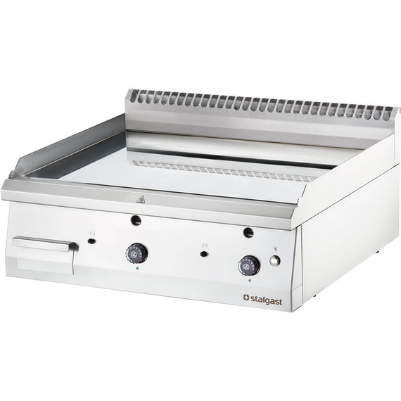 Stalgast Gas-Griddleplatte, glatt, verchromt als Tischgerät, Serie 700 ND, 800x700x250 mm (BxTxH) Stalgast Gas-Griddleplatte, glatt, verchromt als Tischgerät, Serie 700 ND, 800x700x250 mm (BxTxH)