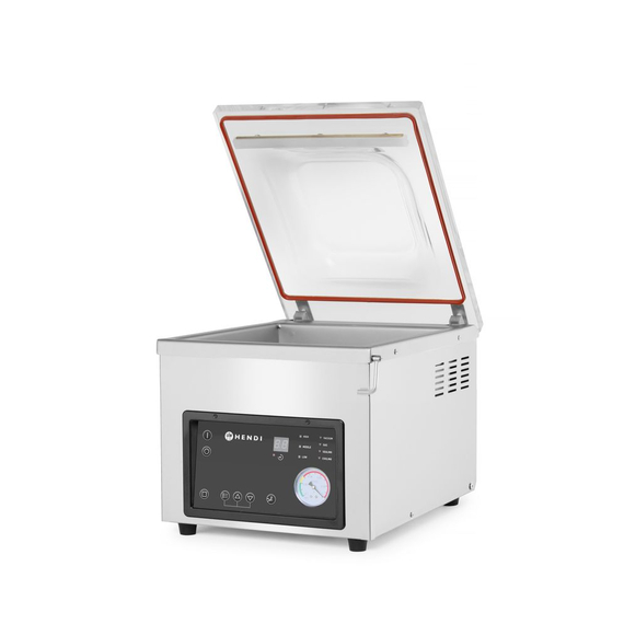 Hendi Vakuumkammer-Verpackungsmaschine, Profi Line, Dichtungsband: 260 mm, 230V/370W, 330x480x(H)360mm 2 Hendi Vakuumkammer-Verpackungsmaschine, Profi Line, Dichtungsband: 260 mm, 230V/370W, 330x480x(H)360mm