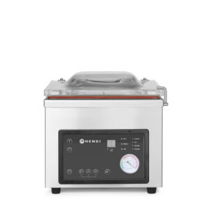 Hendi Vakuumkammer-Verpackungsmaschine, Profi Line, Dichtungsband: 260 mm, 230V/370W, 330x480x(H)360mm