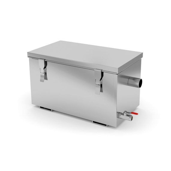 Hendi Fettabscheider, Profi Line, 300 l/h, 30L, 650x346x(H)308mm Hendi Fettabscheider, Profi Line, 300 l/h, 30L, 650x346x(H)308mm