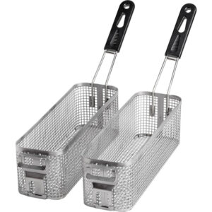 2er Pack Frittierkörbe für Fritteuse FS12109S, 105x315x110 mm (BxTxH)