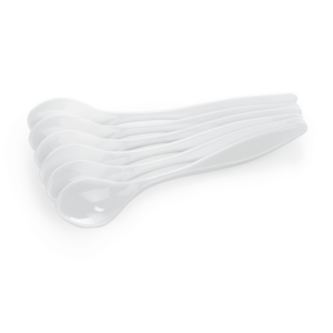 Essentials Eierlöffel Set, 14 cm, Set á 6 Stück, Polystyrol