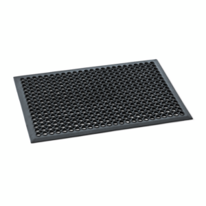 Was Germany Fußbodenmatte, 90 x 60 x 1,2 cm, schwarz, Gummi