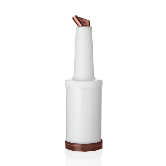 Was Germany Dosier- und Vorratsflasche SPEED BOTTLE, 0,85 ltr., braun, Ø 9 cm, Polypropylen Was Germany Dosier- und Vorratsflasche SPEED BOTTLE, 0,85 ltr., braun, Ø 9 cm, Polypropylen