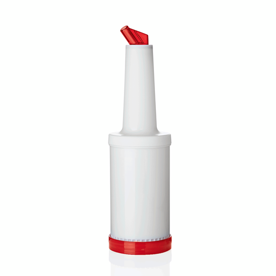 Was Germany Dosier- und Vorratsflasche SPEED BOTTLE, 0,85 ltr., rot, Ø 9 cm, Polypropylen Was Germany Dosier- und Vorratsflasche SPEED BOTTLE, 0,85 ltr., rot, Ø 9 cm, Polypropylen