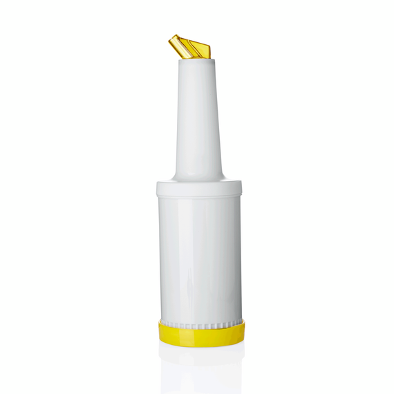 Was Germany Dosier- und Vorratsflasche SPEED BOTTLE, 0,85 ltr., gelb, Ø 9 cm, Polypropylen Was Germany Dosier- und Vorratsflasche SPEED BOTTLE, 0,85 ltr., gelb, Ø 9 cm, Polypropylen