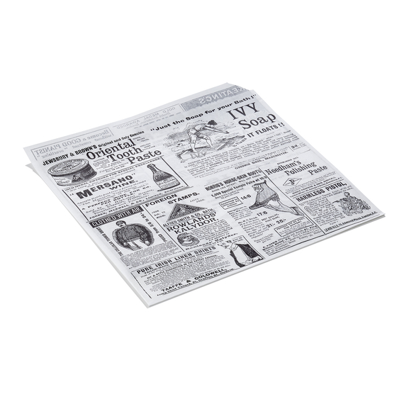 Was Germany Takeawaytüte Times White Set WRAP & GO, 13 x 14 cm, Set á 1000 Stück, 2-seitig geöffnet, Fettpapier Was Germany Takeawaytüte Times White Set WRAP & GO, 13 x 14 cm, Set á 1000 Stück, 2-seitig geöffnet, Fettpapier