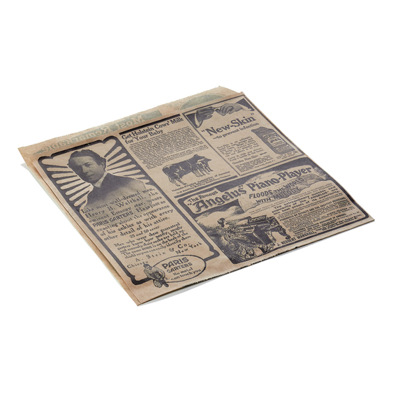 Was Germany Takeawaytüte Times Brown Set WRAP & GO, 13 x 14 cm, Set á 1000 Stück, 2-seitig geöffnet, Fettpapier Was Germany Takeawaytüte Times Brown Set WRAP & GO, 13 x 14 cm, Set á 1000 Stück, 2-seitig geöffnet, Fettpapier