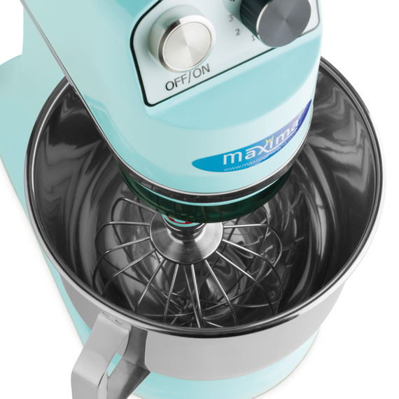 Maxima Gastro Planetenmischer - 7 l - Bis zu 2 kg Teig - Blau 9 Maxima Gastro Planetenmischer - 7 l - Bis zu 2 kg Teig - Blau