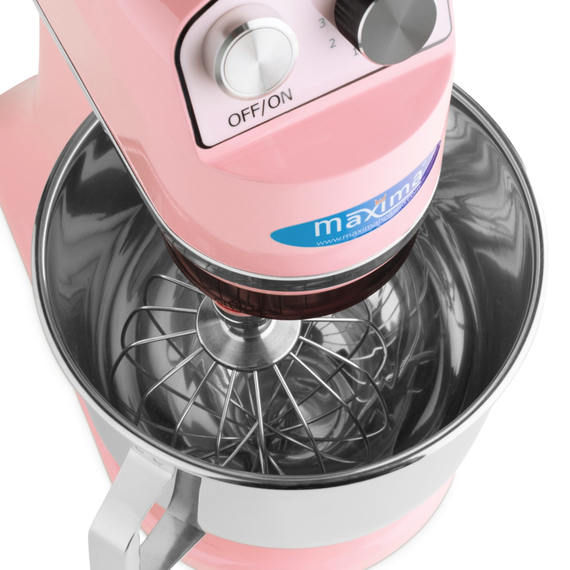 Maxima Gastro Planetenmischer - 7 l - Bis zu 2 kg Teig - Pink 9 Maxima Gastro Planetenmischer - 7 l - Bis zu 2 kg Teig - Pink