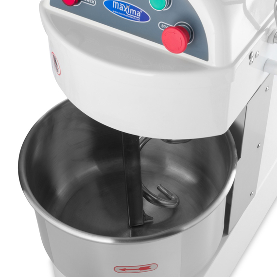 Maxima Gastro Teigmischer - 20 l - 13 kg Teig - 2 Geschwindigkeiten 8 Maxima Gastro Teigmischer - 20 l - 13 kg Teig - 2 Geschwindigkeiten