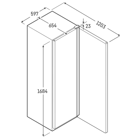 Liebherr MRFvd 3501 Kühlschrank mit Umluftkühlung und LED Deckenbeleuchtung 5 Liebherr MRFvd 3501 Kühlschrank mit Umluftkühlung und LED Deckenbeleuchtung
