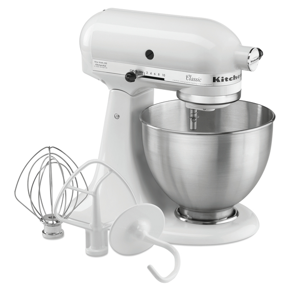 Bartscher KitchenAid 5K45SSEWH, weiß, 4,28L 1 Bartscher KitchenAid 5K45SSEWH, weiß, 4,28L