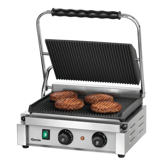 Bartscher Kontaktgrill Panini-T 1R 8 Bartscher Kontaktgrill Panini-T 1R