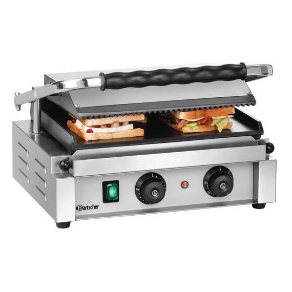 Bartscher Kontaktgrill Panini-T 1GR 1 Bartscher Kontaktgrill Panini-T 1GR