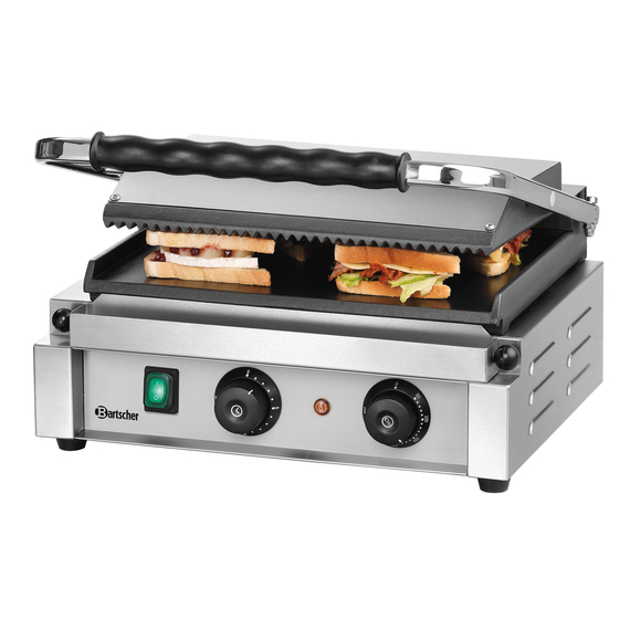 Bartscher Kontaktgrill Panini-T 1GR 7 Bartscher Kontaktgrill Panini-T 1GR