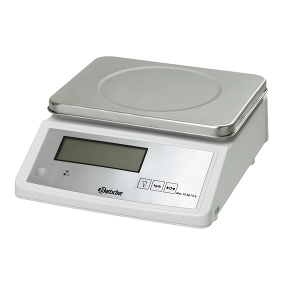 Bartscher Küchenwaage, 15kg, 5g 4 Bartscher Küchenwaage, 15kg, 5g