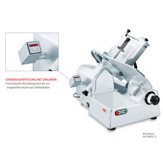 ADE Automatischer Schwerkraftschneider AUTOMATIC-Z-400, mit Glattem Messer 1 ADE Automatischer Schwerkraftschneider AUTOMATIC-Z-400, mit Glattem Messer