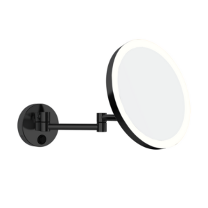 Aliseo LED MY Kosmetikspiegel mit Doppel-Schwenkarm schwarz matt