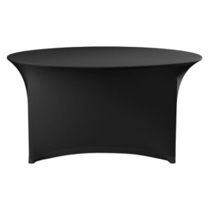 Hendi Tischdecke, rund, 810996, Schwarz, ⌀1500x(H)760mm