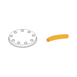 Prismafood Matrize Bucatini Ø 7,8 cm