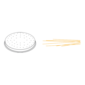 Prismafood Matrize Capelli D'Angelo Ø 7,8 cm