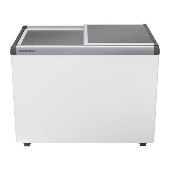 Liebherr EFE 3000 Eiscreme-Gefriertruhe mit Aluminium-Schiebedeckel und Lenkrollen 2 Liebherr EFE 3000 Eiscreme-Gefriertruhe mit Aluminium-Schiebedeckel und Lenkrollen