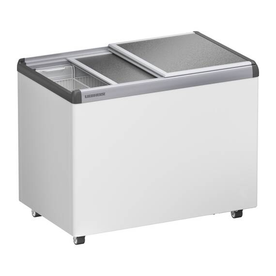 Liebherr EFE 2200 Eiscreme-Gefriertruhe mit Aluminium-Schiebedeckel und Lenkrollen Liebherr EFE 2200 Eiscreme-Gefriertruhe mit Aluminium-Schiebedeckel und Lenkrollen
