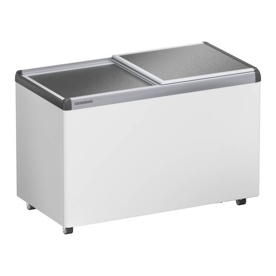 Liebherr EFE 3800 Eiscreme-Gefriertruhe mit Aluminium-Schiebedeckel und Lenkrollen 1 Liebherr EFE 3800 Eiscreme-Gefriertruhe mit Aluminium-Schiebedeckel und Lenkrollen
