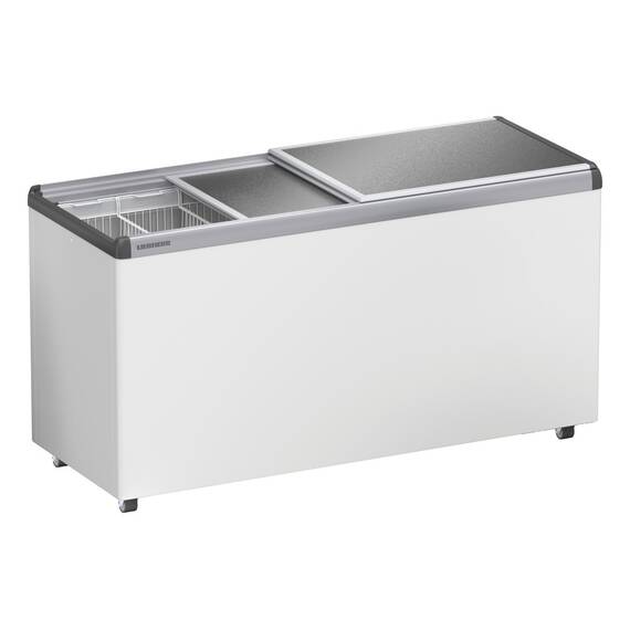 Liebherr EFE 5100 Eiscreme-Gefriertruhe mit Aluminium-Schiebedeckel und Lenkrollen Liebherr EFE 5100 Eiscreme-Gefriertruhe mit Aluminium-Schiebedeckel und Lenkrollen