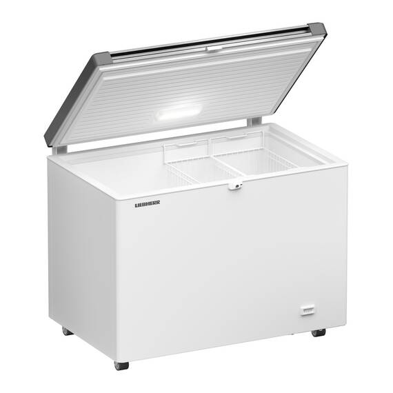 Liebherr EFL 3056 Gefriertruhe mit Edelstahl-Deckel, Lenkrollen und LED 2 Liebherr EFL 3056 Gefriertruhe mit Edelstahl-Deckel, Lenkrollen und LED
