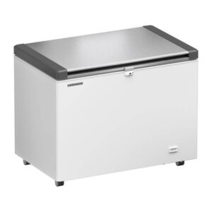 Liebherr EFL 3056 Gefriertruhe mit Edelstahl-Deckel, Lenkrollen und LED
