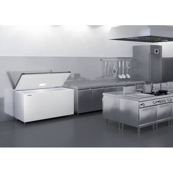 Liebherr EFL 4656 Gefriertruhe mit Edelstahl-Deckel, Lenkrollen und LED 3 Liebherr EFL 4656 Gefriertruhe mit Edelstahl-Deckel, Lenkrollen und LED