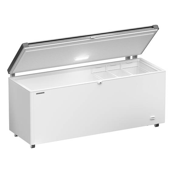 Liebherr EFL 6056 Gefriertruhe mit Edelstahl-Deckel, Lenkrollen und LED 2 Liebherr EFL 6056 Gefriertruhe mit Edelstahl-Deckel, Lenkrollen und LED