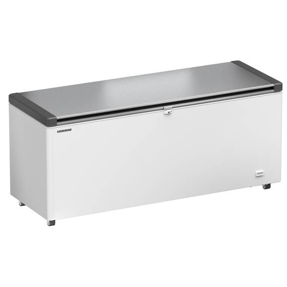 Liebherr EFL 6056 Gefriertruhe mit Edelstahl-Deckel, Lenkrollen und LED Liebherr EFL 6056 Gefriertruhe mit Edelstahl-Deckel, Lenkrollen und LED