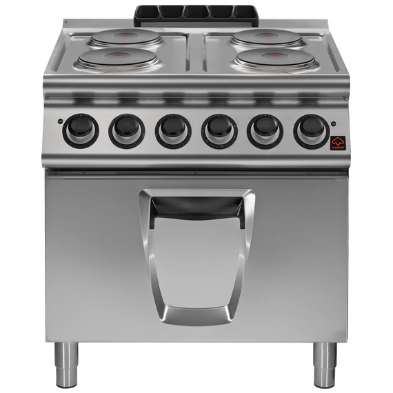 Prismafood Elektroherd 4 runde Platten mit Backofen Prismafood Elektroherd 4 runde Platten mit Backofen