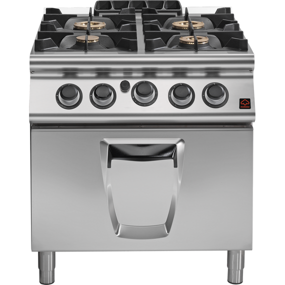 Prismafood Gasherd 4 Brenner mit Gasbackofen Prismafood Gasherd 4 Brenner mit Gasbackofen