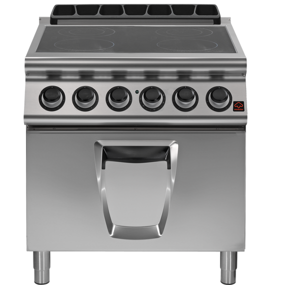 Prismafood Elektroherd Glaskeramik mit 4 Kochzonen und Backofen Prismafood Elektroherd Glaskeramik mit 4 Kochzonen und Backofen