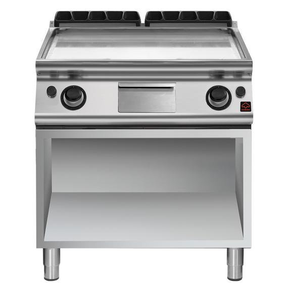Prismafood Gas-Bratplatte glatt/chrom Prismafood Gas-Bratplatte glatt/chrom
